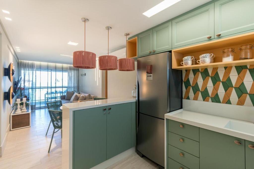 Super Flat De Luxo Em Muro Alto Порту-де-Галиньяш Экстерьер фото
